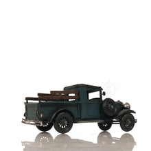 Load image into Gallery viewer, VINTAGE FORD MODEL A PICKUP TRUCK METAL HANDMADE | scale model| Miniatures |Vintage arts and crafts for decoration