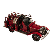 Load image into Gallery viewer, HANDMADE 1910S FIRE ENGINE TRUCK MODEL | scale model| Miniatures |Vintage arts and crafts for decoration
