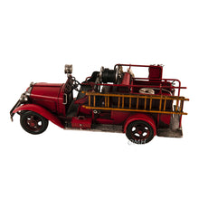 Load image into Gallery viewer, HANDMADE 1910S FIRE ENGINE TRUCK MODEL | scale model| Miniatures |Vintage arts and crafts for decoration
