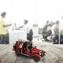 Load image into Gallery viewer, HANDMADE 1910S FIRE ENGINE TRUCK MODEL | scale model| Miniatures |Vintage arts and crafts for decoration