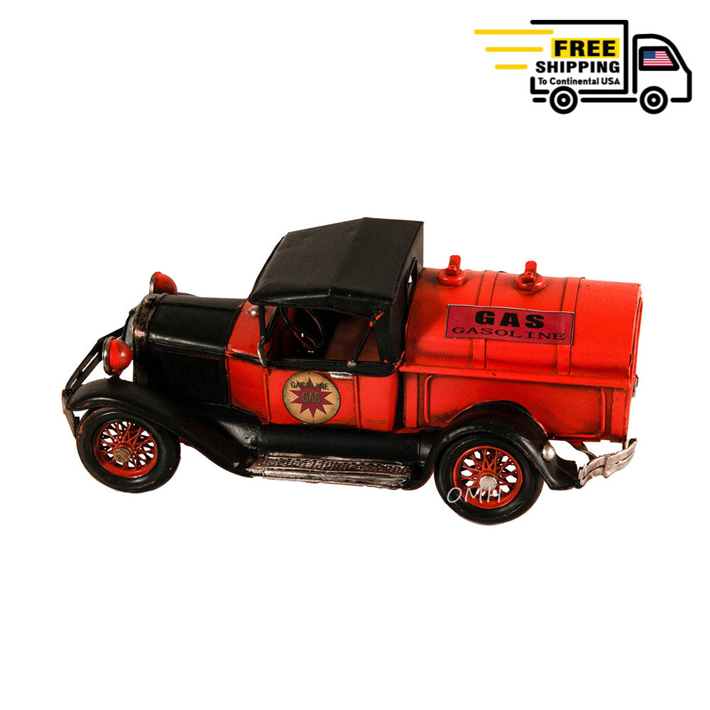 HANDMADE 1930S FORD MODEL AA FUEL TANKER MODEL | scale model| Miniatures |Vintage arts and crafts for decoration