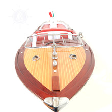 Load image into Gallery viewer, RIVA AQUARAMA MODEL BOAT RC READY | Museum-quality | Fully Assembled Wooden Model boats