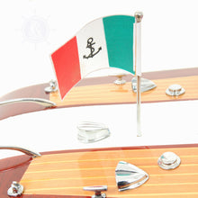 Load image into Gallery viewer, RIVA AQUARAMA MODEL BOAT RC READY | Museum-quality | Fully Assembled Wooden Model boats