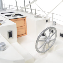 Load image into Gallery viewer, VICTORY YACHT PAINTED Model Yacht | Museum-quality | Partially Assembled Wooden Ship Model