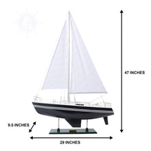 Load image into Gallery viewer, VICTORY YACHT PAINTED Model Yacht | Museum-quality | Partially Assembled Wooden Ship Model