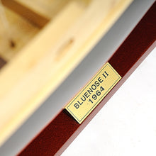 Load image into Gallery viewer, BLUENOSE II PAINTED L Model Yacht | Museum-quality | Partially Assembled Wooden Ship Model