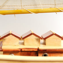 Load image into Gallery viewer, BLUENOSE II PAINTED L Model Yacht | Museum-quality | Partially Assembled Wooden Ship Model