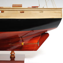 Load image into Gallery viewer, BLUENOSE II PAINTED L Model Yacht | Museum-quality | Partially Assembled Wooden Ship Model