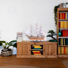 Load image into Gallery viewer, USS CONSTELLATION MODEL SHIP | Museum-quality | Fully Assembled Wooden Ship Models