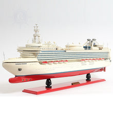 Load image into Gallery viewer, DIAMOND PRINCESS CRUISE SHIP MODEL | Museum-quality Cruiser| Fully Assembled Wooden Model Ship