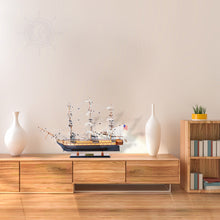 Load image into Gallery viewer, USS CONSTITUTION MODEL SHIP SMALL | Museum-quality | Fully Assembled Wooden Ship Models