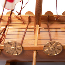 Load image into Gallery viewer, DRAKKAR VIKING MODEL BOAT | Museum-quality | Fully Assembled Wooden Model boats