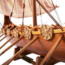 Load image into Gallery viewer, DRAKKAR VIKING MODEL BOAT | Museum-quality | Fully Assembled Wooden Model boats