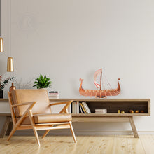 Load image into Gallery viewer, DRAKKAR VIKING MODEL BOAT | Museum-quality | Fully Assembled Wooden Model boats