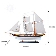 Load image into Gallery viewer, LYNX MODEL SHIP PAINTED | Museum-quality | Fully Assembled Wooden Ship Models