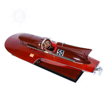 Load image into Gallery viewer, FERRARI HYDROPLANE MODEL BOAT | Museum-quality | Fully Assembled Wooden Model boats
