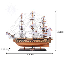 Load image into Gallery viewer, USS CONSTITUTION MODEL SHIP MEDIUM | Museum-quality | Fully Assembled Wooden Ship Models