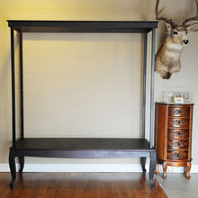 Load image into Gallery viewer, DISPLAY CASE FOR XL SHIP NO GLASS | HIGH QUALITY| Handcrafted Wooden Display Case for Model Ships