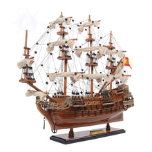 Load image into Gallery viewer, SAN FELIPE MODEL SHIP SMALL| Museum-quality | Fully Assembled Wooden Ship Models