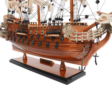 Load image into Gallery viewer, SAN FELIPE MODEL SHIP SMALL| Museum-quality | Fully Assembled Wooden Ship Models