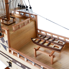 Load image into Gallery viewer, MAYFLOWER MODEL SHIP MEDIUM - FULLY ASSEMBLE | Museum-quality | Fully Assembled Wooden Ship Models