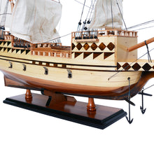 Load image into Gallery viewer, MAYFLOWER MODEL SHIP MEDIUM - FULLY ASSEMBLE | Museum-quality | Fully Assembled Wooden Ship Models