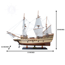 Load image into Gallery viewer, MAYFLOWER MODEL SHIP MEDIUM - FULLY ASSEMBLE | Museum-quality | Fully Assembled Wooden Ship Models