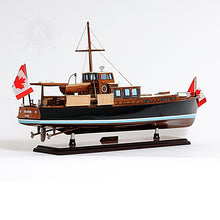 Load image into Gallery viewer, DOLPHIN MODEL BOAT PAINTED | Museum-quality | Fully Assembled Wooden Model boats