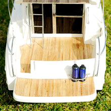 Load image into Gallery viewer, VIKING SPORT CRUISER MODEL BOAT | Museum-quality | Fully Assembled Wooden Model boats