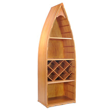 Load image into Gallery viewer, CANOE WINE SHELF | Museum-quality | Fully Assembled Wooden Ship Model