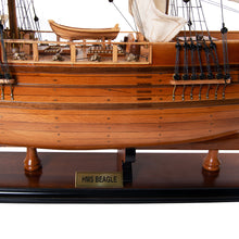 Load image into Gallery viewer, BEAGLE MODEL SHIP | Museum-quality | Fully Assembled Wooden Ship Models