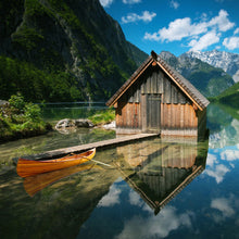 Load image into Gallery viewer, COLUMBIA CANOE 12' | Wood Canoe