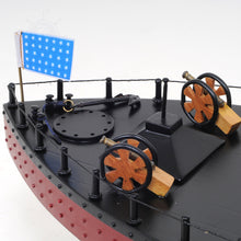 Load image into Gallery viewer, USS MONITOR MODEL BOAT | Museum-quality | Fully Assembled Wooden Model boats