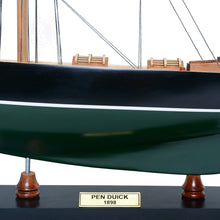 Load image into Gallery viewer, PEN DUICK PAINTED Model Yacht | Museum-quality | Partially Assembled Wooden Ship Model