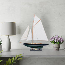 Load image into Gallery viewer, PEN DUICK PAINTED Model Yacht | Museum-quality | Partially Assembled Wooden Ship Model