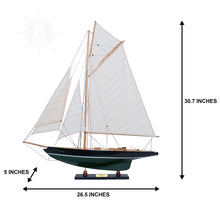 Load image into Gallery viewer, PEN DUICK PAINTED Model Yacht | Museum-quality | Partially Assembled Wooden Ship Model