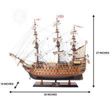 Load image into Gallery viewer, HMS VICTORY MODEL SHIP MID SIZE | Museum-quality | Fully Assembled Wooden Ship Models