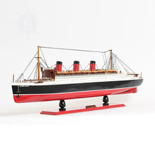 Load image into Gallery viewer, QUEEN MARY CRUISE SHIP MODEL | Museum-quality Cruiser| Fully Assembled Wooden Model Ship