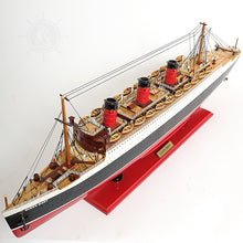 Load image into Gallery viewer, QUEEN MARY CRUISE SHIP MODEL | Museum-quality Cruiser| Fully Assembled Wooden Model Ship