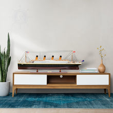 Load image into Gallery viewer, She was 104 feet tall from keel to bridge, almost 35 feet of which were below the waterline. She was capable of carrying over 3500 people (passenger, crew)