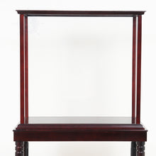Load image into Gallery viewer, FLOOR DISPLAY CASE SMALL | HIGH QUALITY| Handcrafted Wooden Display Case for Model Ships