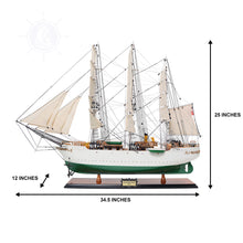 Load image into Gallery viewer, DANMARK MODEL SHIP | Museum-quality | Fully Assembled Wooden Ship Models