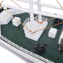 Load image into Gallery viewer, SS UNITED STATES CRUISE SHIP MODEL | Museum-quality Cruiser| Fully Assembled Wooden Model Ship