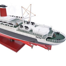 Load image into Gallery viewer, SS UNITED STATES CRUISE SHIP MODEL | Museum-quality Cruiser| Fully Assembled Wooden Model Ship