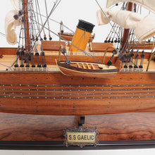 Load image into Gallery viewer, S.S GAELIC MODEL SHIP L80 | Museum-quality | Fully Assembled Wooden Ship Models