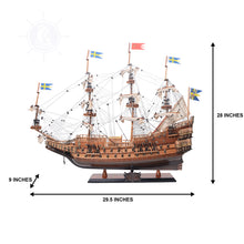 Load image into Gallery viewer, WASA MODEL SHIP MEDIUM | Museum-quality | Fully Assembled Wooden Ship Models