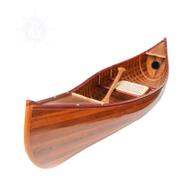Load image into Gallery viewer, DISPLAY CANOE WITH RIBS 6ft | Wood Canoe