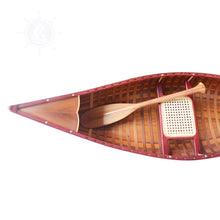 Load image into Gallery viewer, DISPLAY CANOE WITH RIBS 6ft | Wood Canoe