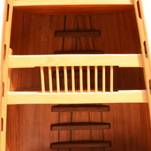 Load image into Gallery viewer, WOODEN CANOE BOOK SHELF | Museum-quality | Fully Assembled Wooden Ship Model