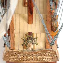 Load image into Gallery viewer, HMS VICTORY MODEL SHIP SMALL WITH DISPLAY CASE | Museum-quality | Fully Assembled Wooden Ship Models